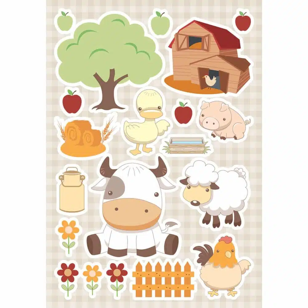 Baby Farm αυτοκόλλητο τοίχου