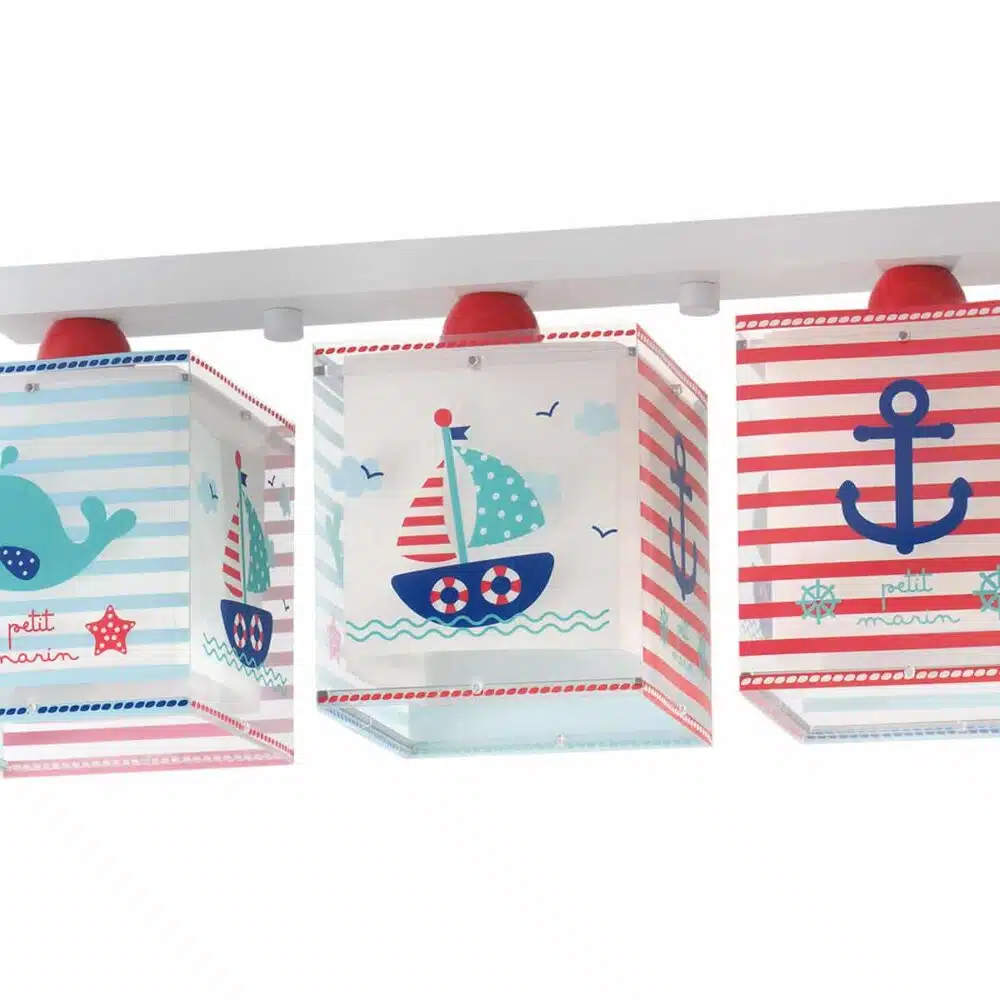 Petit Marin βρεφικό φωτιστικό οροφής τρίφωτο