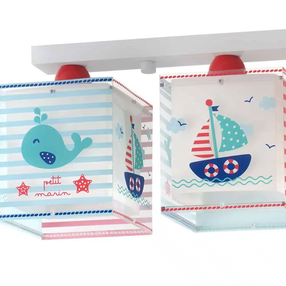 Petit Marin βρεφικό φωτιστικό οροφής τρίφωτο