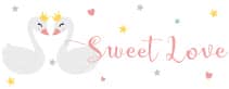 Sweet Love Pink απλίκα τοίχου διπλού τοιχώματος