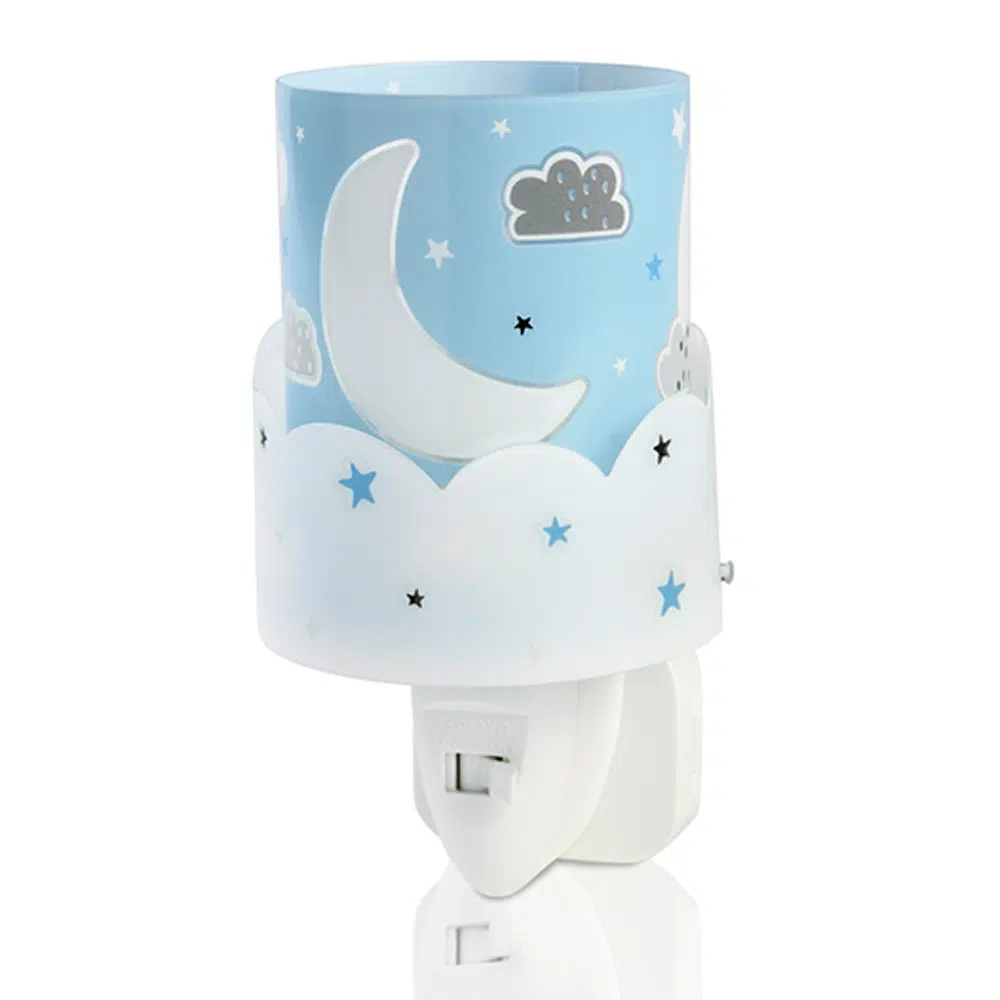 Moon Blue παιδικό φωτιστικό νύκτας