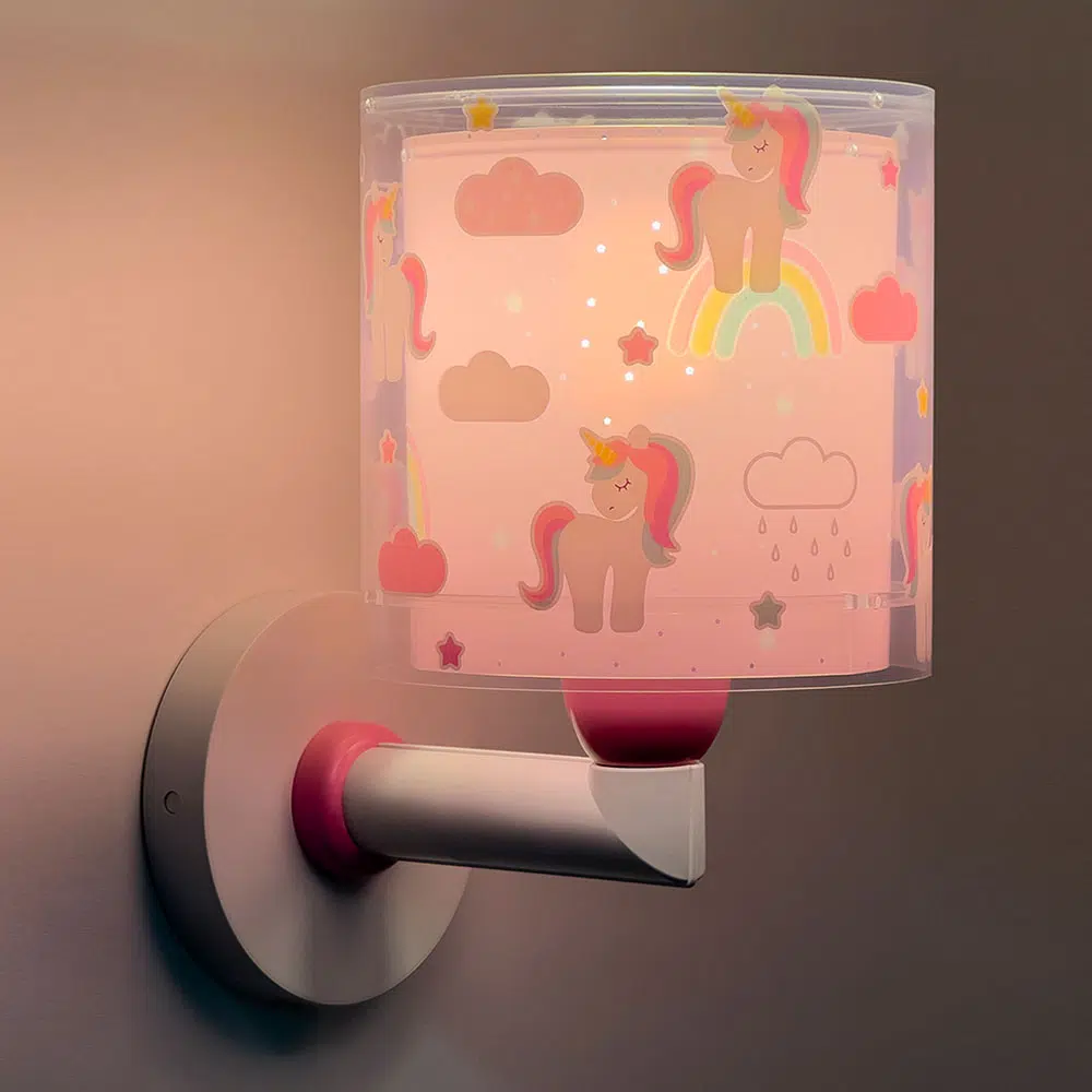 UNICORNS απλίκα τοίχου παιδικό φωτιστικό