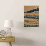 FUJI - Πίνακας διακόσμησης από ξύλο