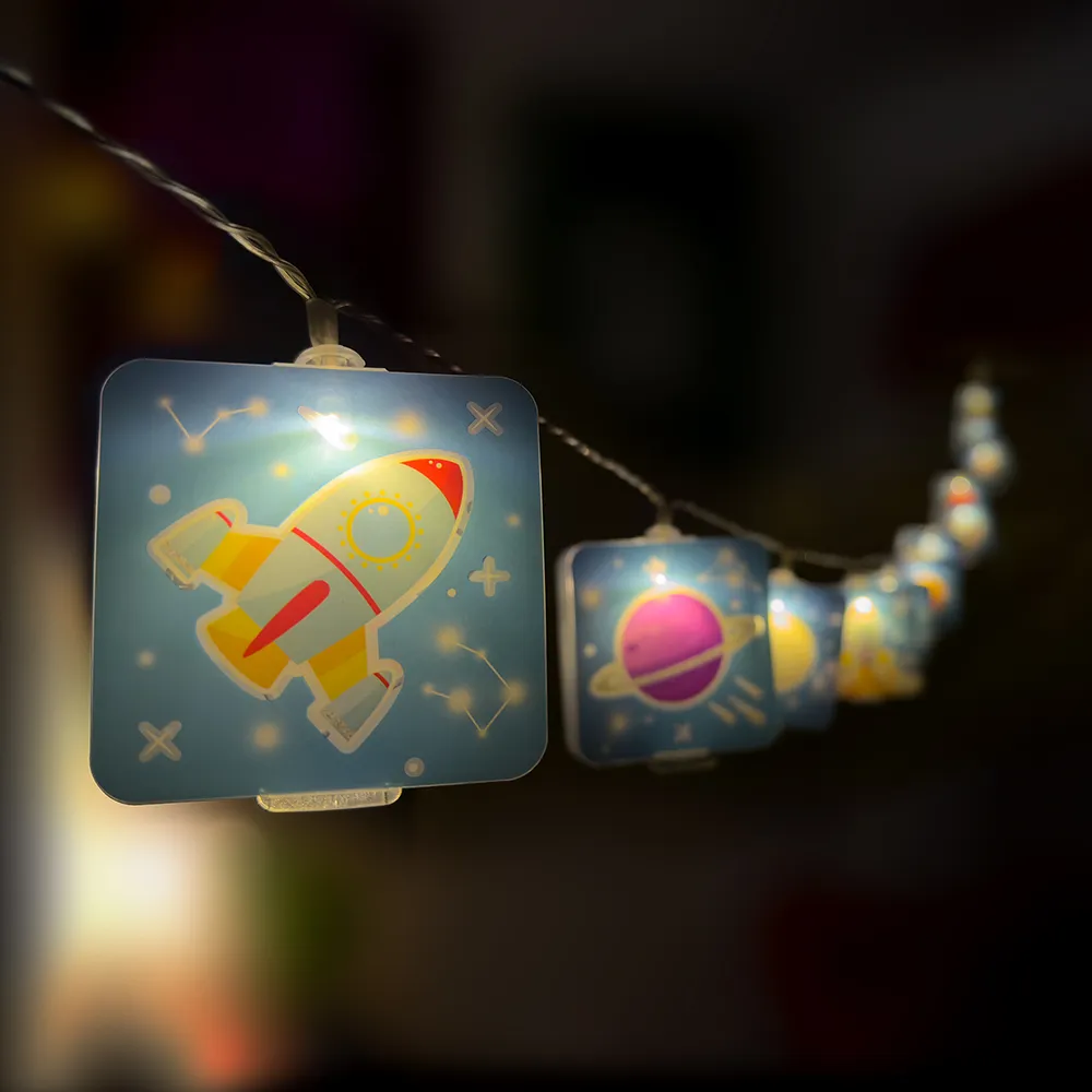 Rocket γιρλάντα παιδικό φωτιστικό